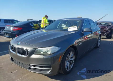 2014 BMW 528I из США, поврежденный, VIN WBA5A5C57ED511614
